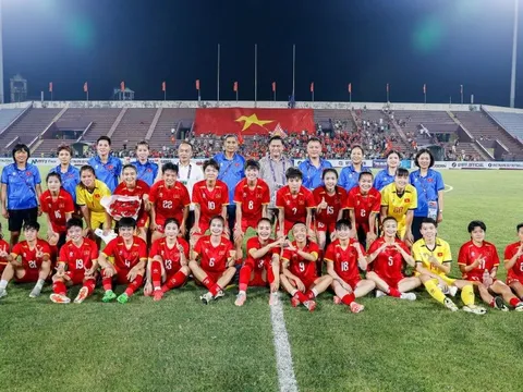 Đội tuyển bóng đá nữ Việt Nam tiến gần tới World Cup