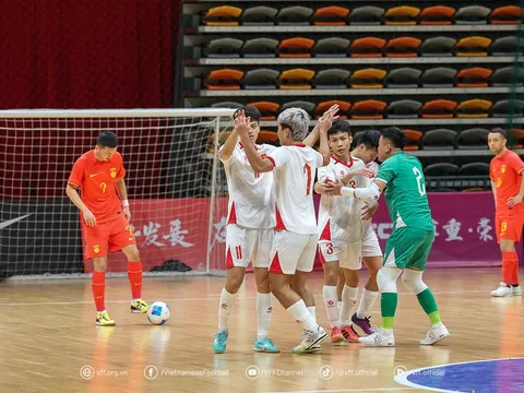 Vòng loại Giải Futsal châu Á 2026: Khẳng định ngôi đầu