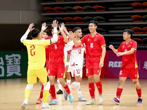 Vòng loại Giải Futsal vô địch châu Á 2026: Đội tuyển Việt Nam không có đối thủ