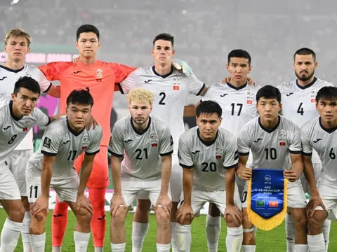 Vòng chung kết U23 châu Á 2026: U23 Kyrgyzstan khó cản bước thầy trò huấn luyện viên Kim Sang-sik