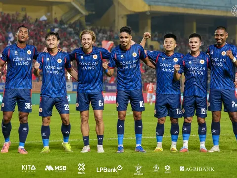 V.League 2025-2026: Công an Hà Nội băng băng về đích