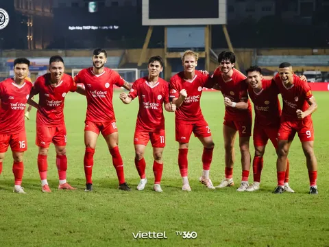 V.League 2025-2026: Thể Công Viettel khó đeo bám Công an Hà Nội