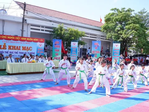 Khai mạc Đại hội Thể dục thể thao xã Tu Bông lần thứ I