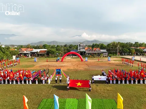 Khánh Hòa: Xã Bắc Ninh Hòa khai mạc Đại hội Thể dục Thể thao lần thứ I