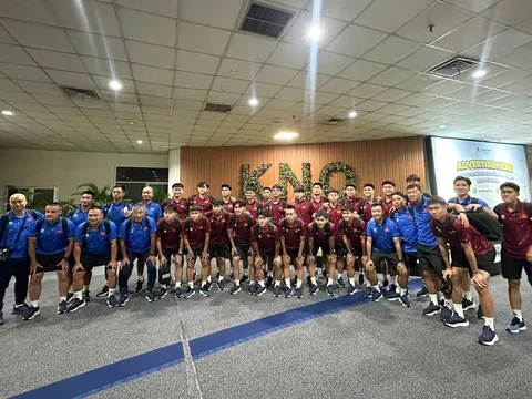 Đội tuyển U19 Việt Nam đã có mặt tại Indonesia