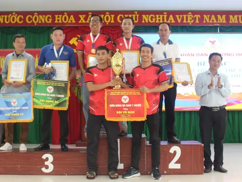 Lâm Đồng: Bế mạc Đại hội Thể dục thể thao phường Hàm Thắng