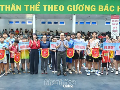 Khánh Hòa: Hơn 150 vận động viên thi đấu môn Cầu lông tại Đại hội Thể dục thể thao phường Nha Trang