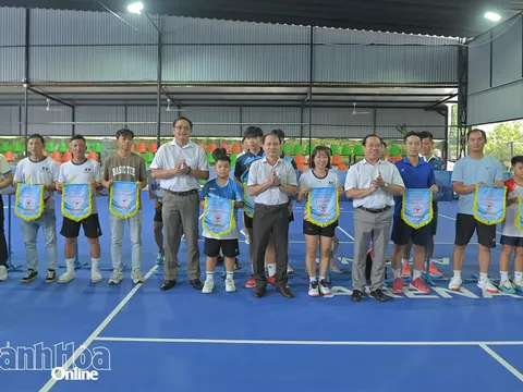 Khai mạc Giải Pickleball các nhóm tuổi Đại hội Thể dục thể thao tỉnh Khánh Hòa lần I