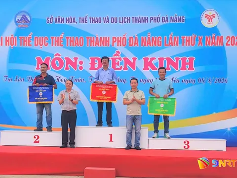 Giải Điền kinh Đại hội Thể dục thể thao thành phố Đà Nẵng lần thứ X năm 2026: Phường Điện Bàn Bắc xếp thứ nhất toàn đoàn