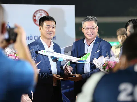 Bamboo Airways tiếp tục là nhà tài trợ vận chuyển cho câu lạc bộ bóng đá thành phố Hồ Chí Minh
