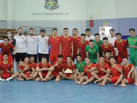 Tuyển futsal Việt Nam hội quân chuẩn bị SEA Games 31