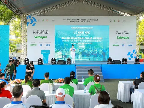 Salonpas HCMC Marathon lần thứ 9 tiếp lửa cho phong trào chạy bộ