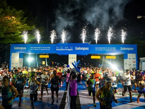 Giải Salonpas HCMC Marathon 2022 kết thúc tốt đẹp