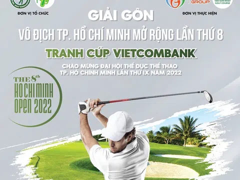 Giải Golf vô địch thành phố Hồ Chí Minh Mở rộng lần thứ VIII - Tranh cup Vietcombank nóng dần vào cuối tháng 4 này