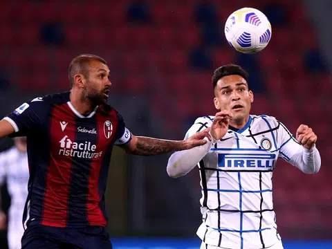 Đá bù Vòng 20 Serie A > Bologna - Inter Milan (1 giờ 15 ngày 28/4): Giành lại ngôi đầu