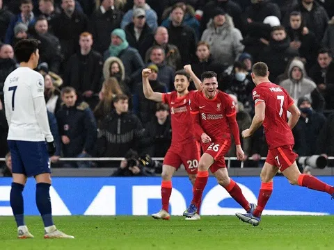 Vòng 36 Premier League > Liverpool - Tottenham Hotspur (1 giờ 45 ngày 8/5): Điểm tựa sân nhà