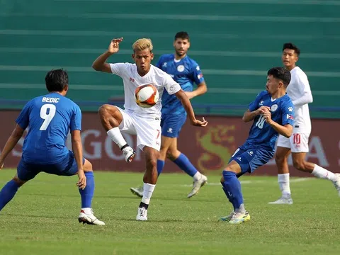 U23 Myanmar tạm lên ngôi đầu bảng A sau chiến thắng kịch tính trước U23 Philippines