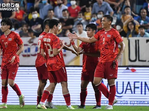 U23 Thái Lan “hủy diệt” U23 Campuchia để rộng cửa đi tiếp