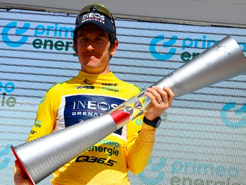 Geraint Thomas chiến thắng Tour de Suisse 2022 đầy biến động