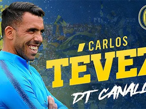 Carlos Tevez nhận công việc huấn luyện đầu tiên