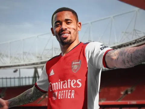 Arsenal hoàn tất thủ tục chiêu mộ Gabriel Jesus