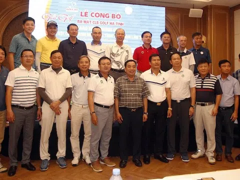 Lễ công bố giải Golf “Ra Mắt CLB Golf Hà Tĩnh Miền Nam”
