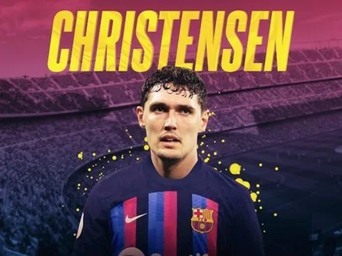 Barcelona chiêu mộ thành công trung vệ Andreas Christensen