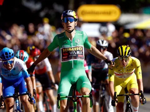 Chiến thắng giải toả áp lực cho Wout van Aert