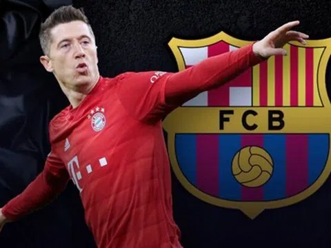 Lewandowski chính thức đầu quân cho Barca