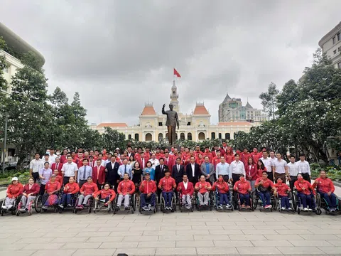 Đoàn Thể thao người khuyết tật Việt Nam xuất quân tham dự ASEAN Para Games 11