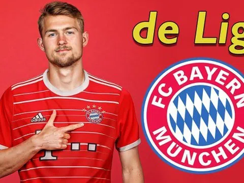 Bayern chiêu mộ De Ligt với giá khủng