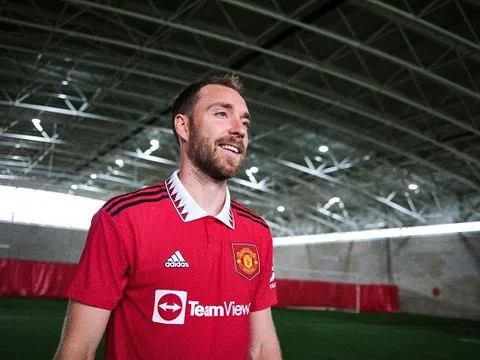 Eriksen ghi bàn ngay trận ra mắt Manchester United