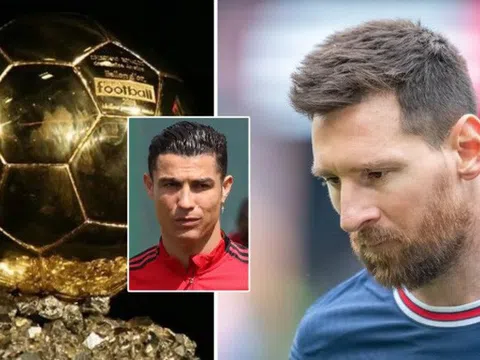 Ronaldo được đề cử "Quả bóng Vàng", Messi và Neymar vắng mặt