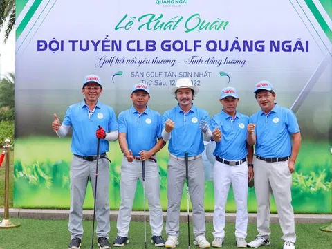 Câu lạc bộ Golf Quảng Ngãi: Lập đội tuyển thi đấu hết mình quyết tâm lọt tốp giải đấu Mở rộng