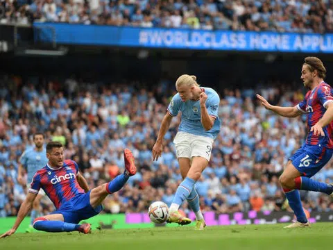 Man City - Crystal Palace > 4-2: Haaland tỏa sáng rực rỡ