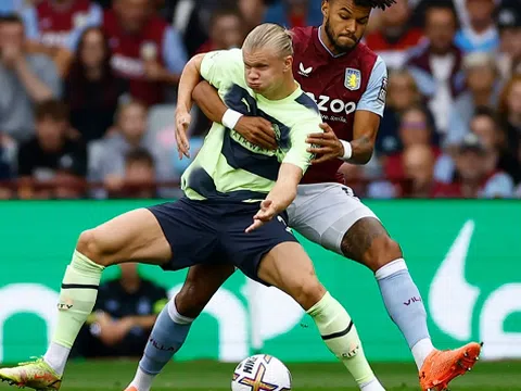 Aston Villa - Manchester City > 1-1: Haaland "nổ súng" nhưng The Citizens vẫn bị chia điểm