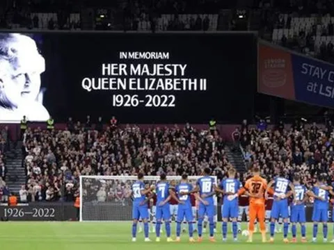 Bóng đá Anh cuối tuần có thể hoãn sau khi Nữ hoàng Elizabeth II qua đời
