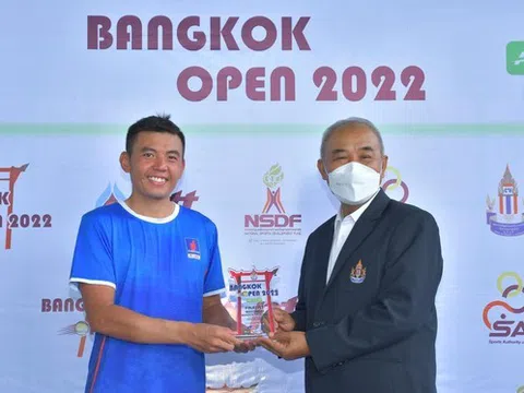 Lý Hoàng Nam dừng chân ở bán kết giải Quần vợt Bangkok Open 3