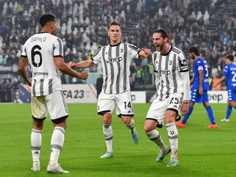 Juventus - Empoli > 4-0: Rabiot tỏa sáng giúp "Lão bà" thăng hoa
