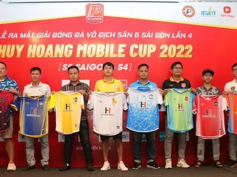Ra mắt giải Bóng đá vô địch sân 5 Sài Gòn mùa 4