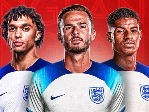 Huấn luyện viên Southgate công bố danh sách đội tuyển Anh dự World Cup 2022