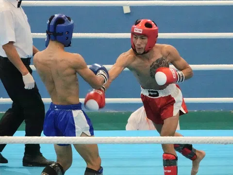 Phạm Bá Hợi gây ấn tượng mạnh ở môn Kickboxing Đại hội Thể thao toàn quốc