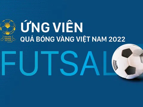 Ứng viên "Quả bóng Vàng" Futsal Việt Nam 2022