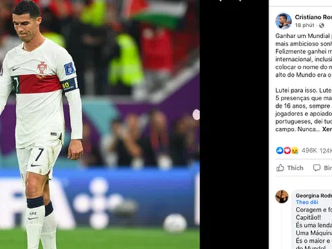 Ronaldo phá vỡ im lặng