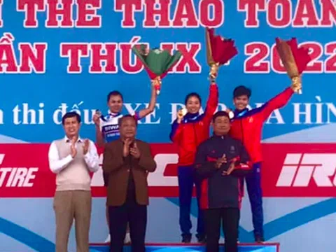 Môn Xe đạp Đại hội Thể thao toàn quốc: Đinh Thị Như Quỳnh vuột huy chương vàng nội dung sở trường