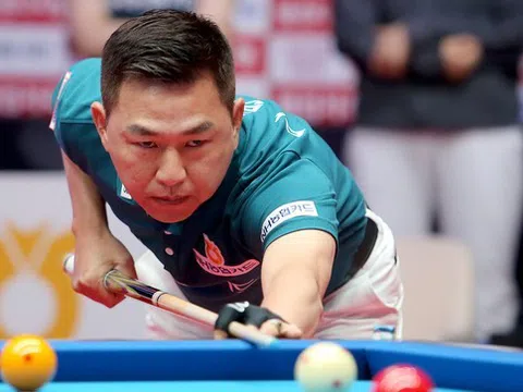 Giải Billiards PBA Tour Hàn Quốc: Mã Minh Cẩm ngược dòng vào bán kết