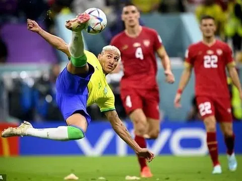 Richarlison được vinh danh sau siêu phẩm tại World Cup 2022