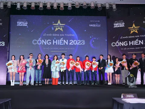 Giải thưởng Cống hiến 2023 mở rộng sang lĩnh vực thể thao