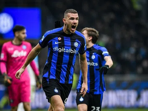 Inter Milan - Napoli > 1-0: Khoảnh khắc của Dzeko khiến Napoli nhận thất bại đầu tiên ở Serie A mùa này