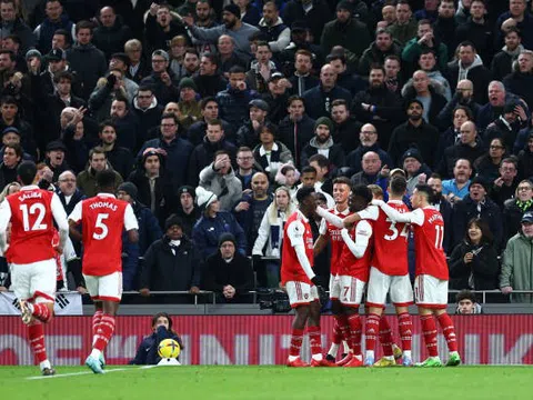 Tottenham - Arsenal > 0-2: "Pháo thủ" khẳng định vị thế